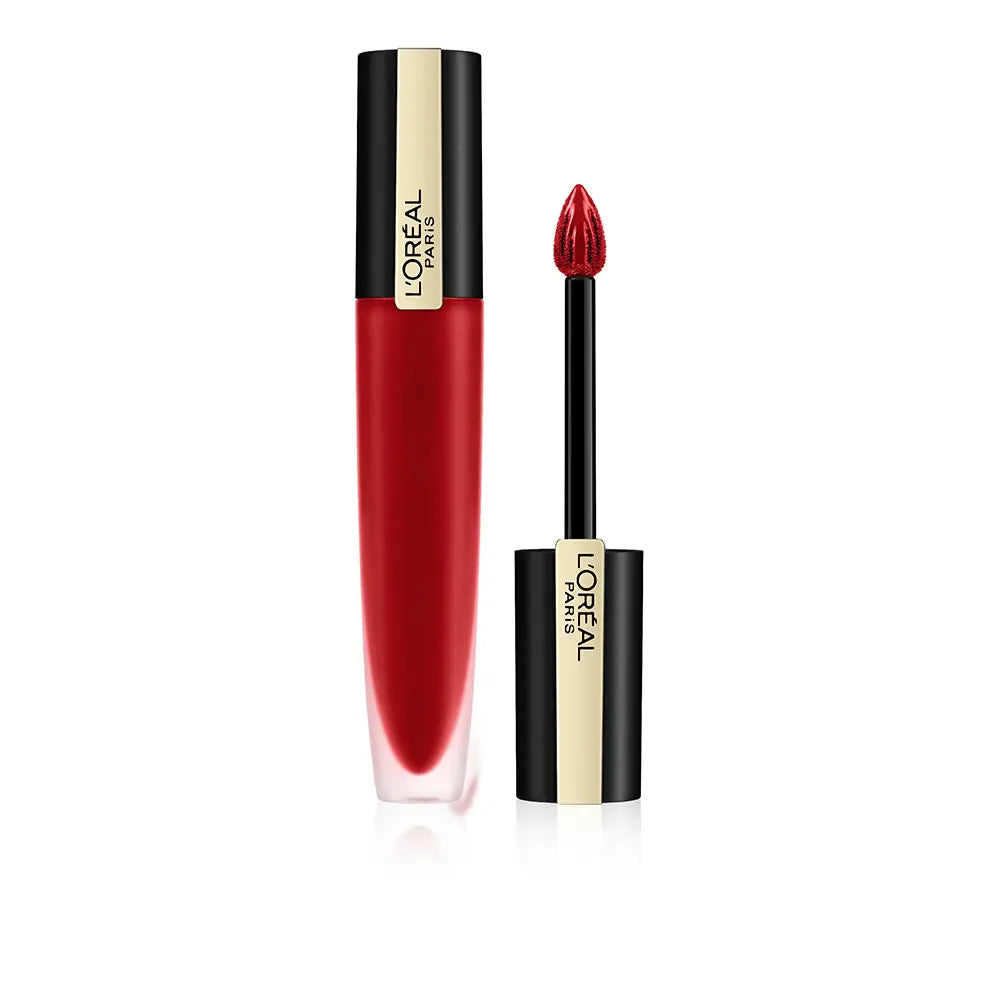 L'Oréal París ROUGE SIGNATURE liquid lipstick 136 Armored