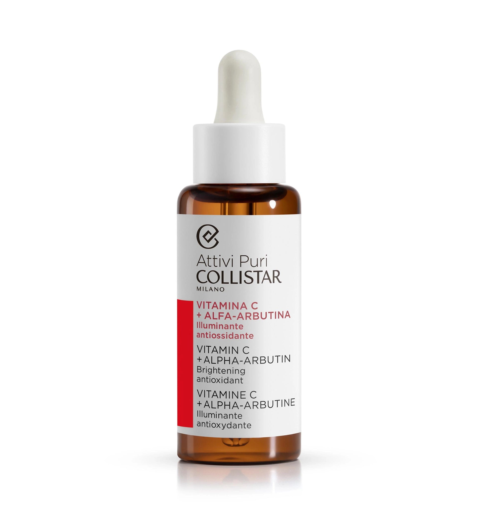 Collistar Attivi Puri Vitamina C + Alfa-Arbutina Siero viso illuminante 30ml