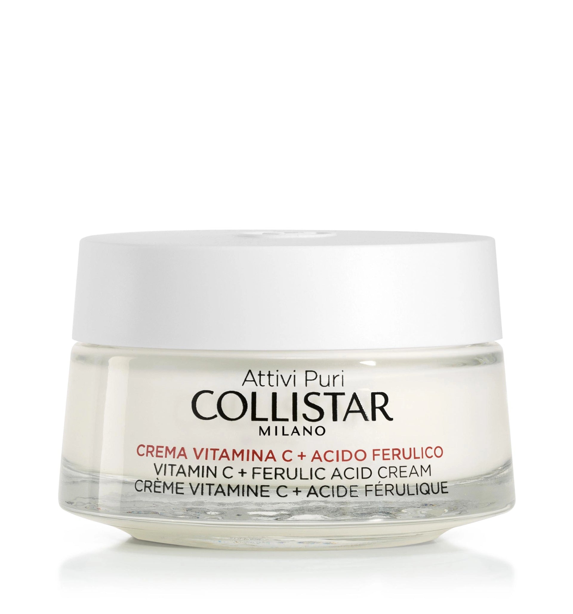 Collistar Attivi Puri Crema Vitamina C + Acido Ferulico trattamento viso illuminante 50ml