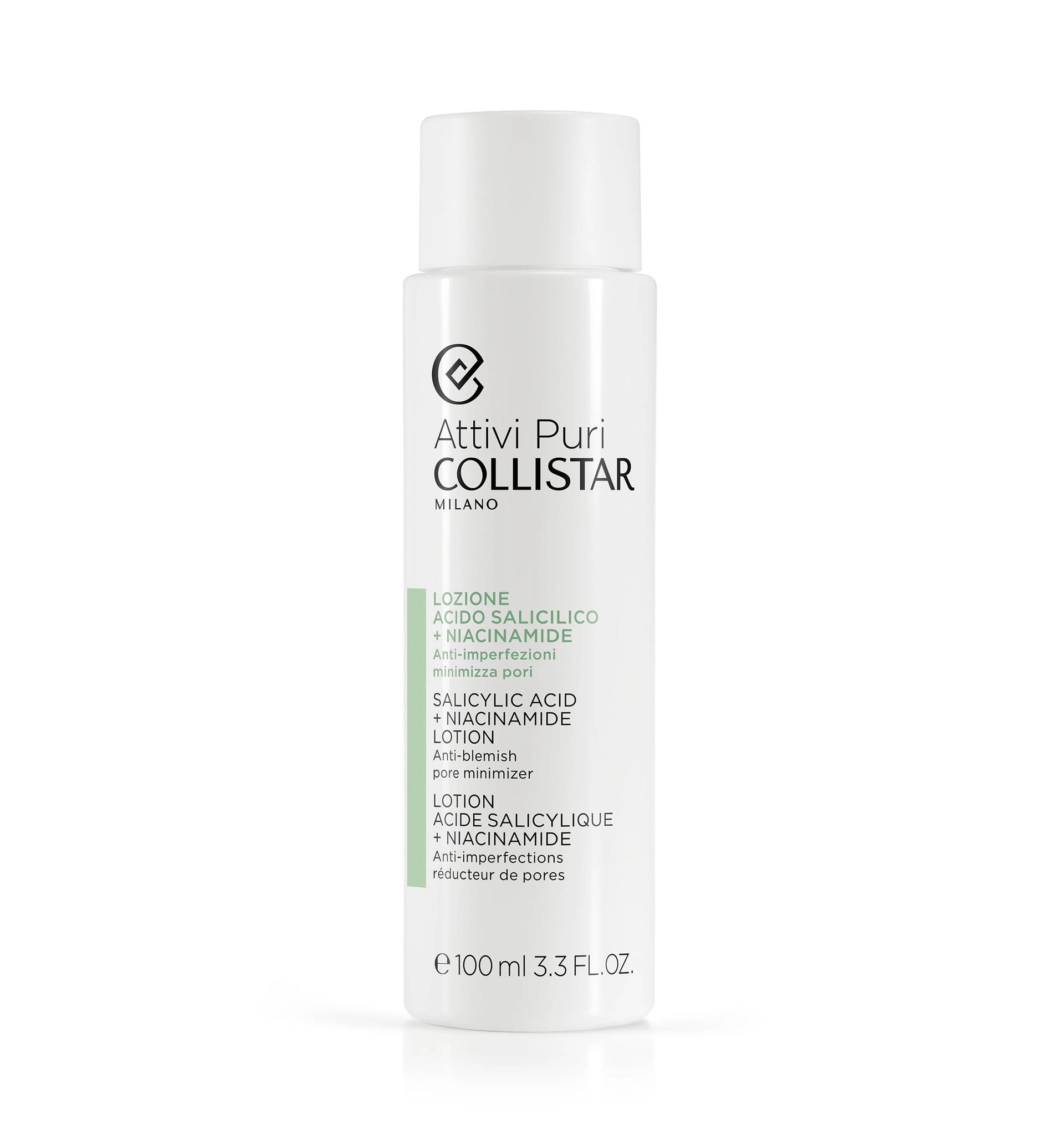 Collistar Attivi Puri Lozione Acido Salicilico + Niacinamide fluido viso antimperfezioni 100ml