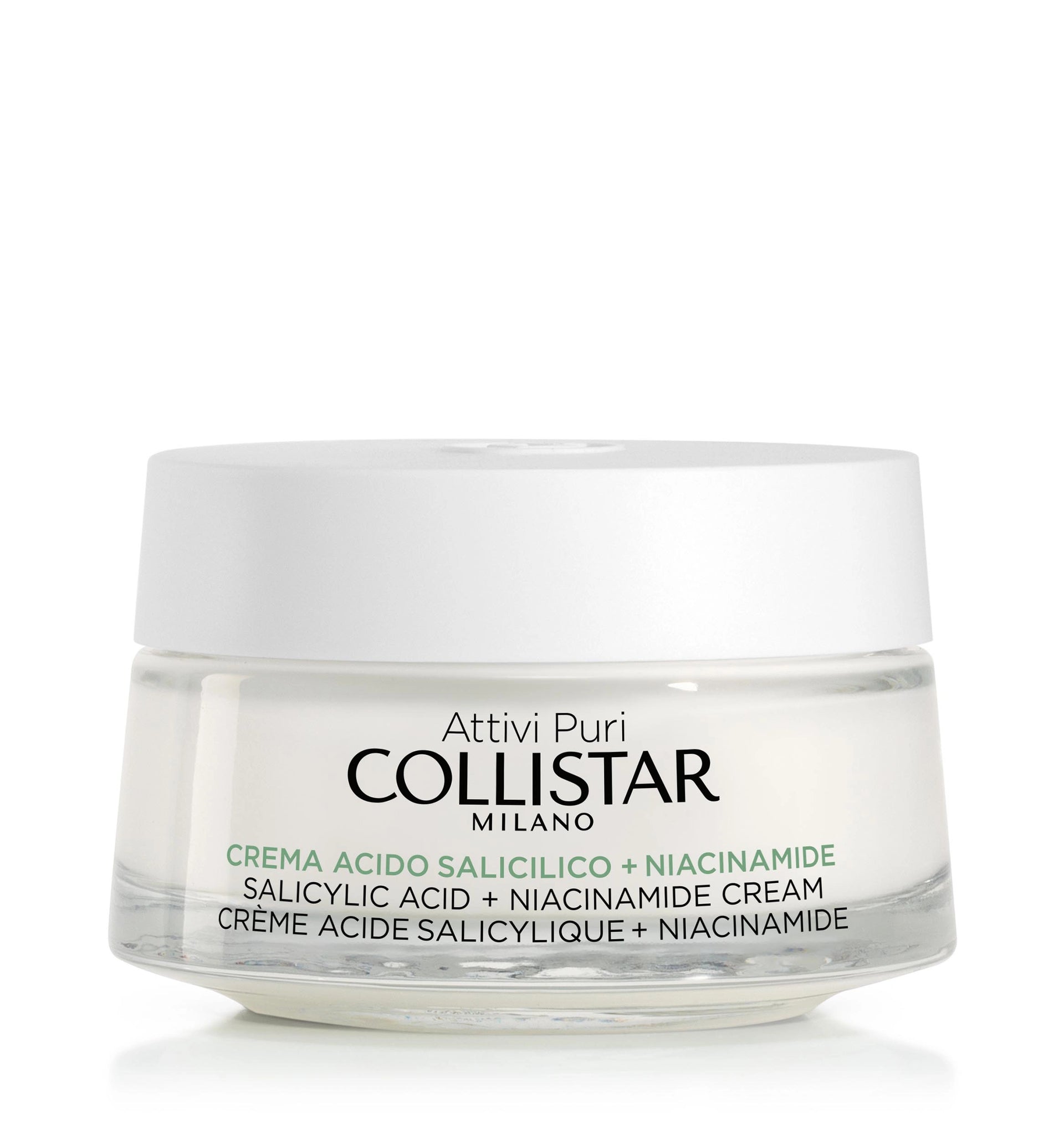 Collistar Attivi Puri Salicylic Acid + Niacinamide crema viso con acido salicilico e niacinamide 50ml